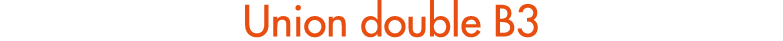 Union double B3