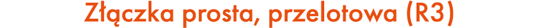 Z czka prosta, przelotowa (R3)