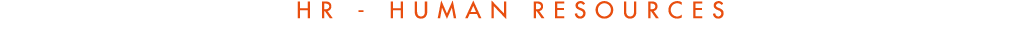 HR HUMAN RESOURCES