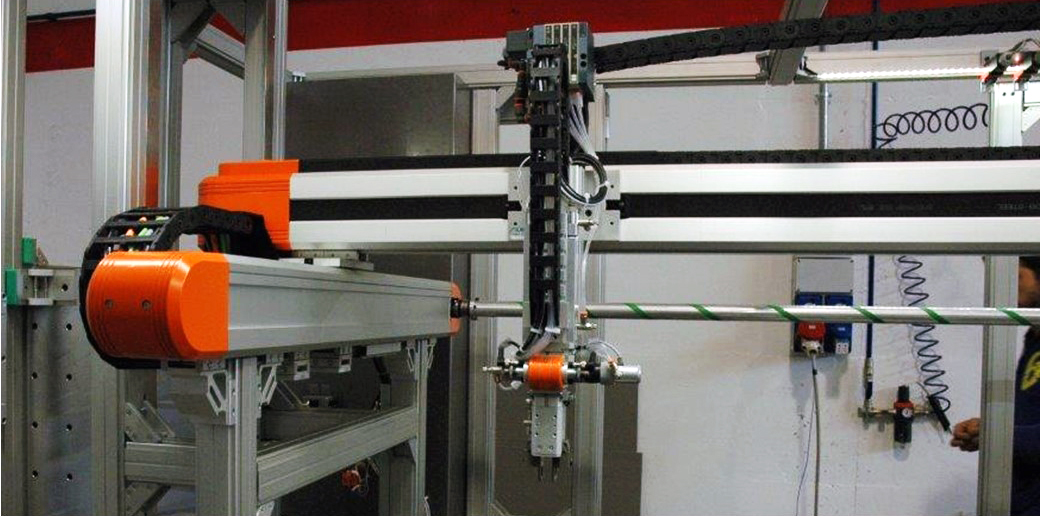 Quick set + Gantry SHAK + Axis SHAK + Precision slide S14K + Rotary actuator DAPK + Gripper P1k