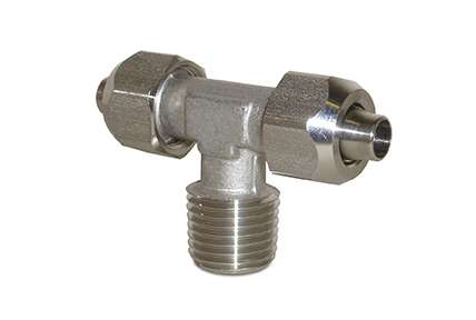 Push on fittings in AISI316 stainless steel, tubes from &oslash;6 to &oslash;10 mm, threads from 1/8&rdquo; to 1/2&rdquo;
