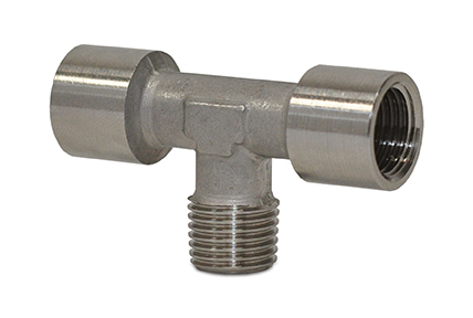 Standard fittings in AISI 316 stainless steel, threads from 1/8" to 1/2&rdquo;