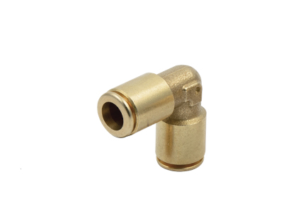 Automatic fittings in unleaded brass Series F-NSF, tubes from &Oslash; 4 to 10 mm, threads from M5 to 1/2&rdquo;